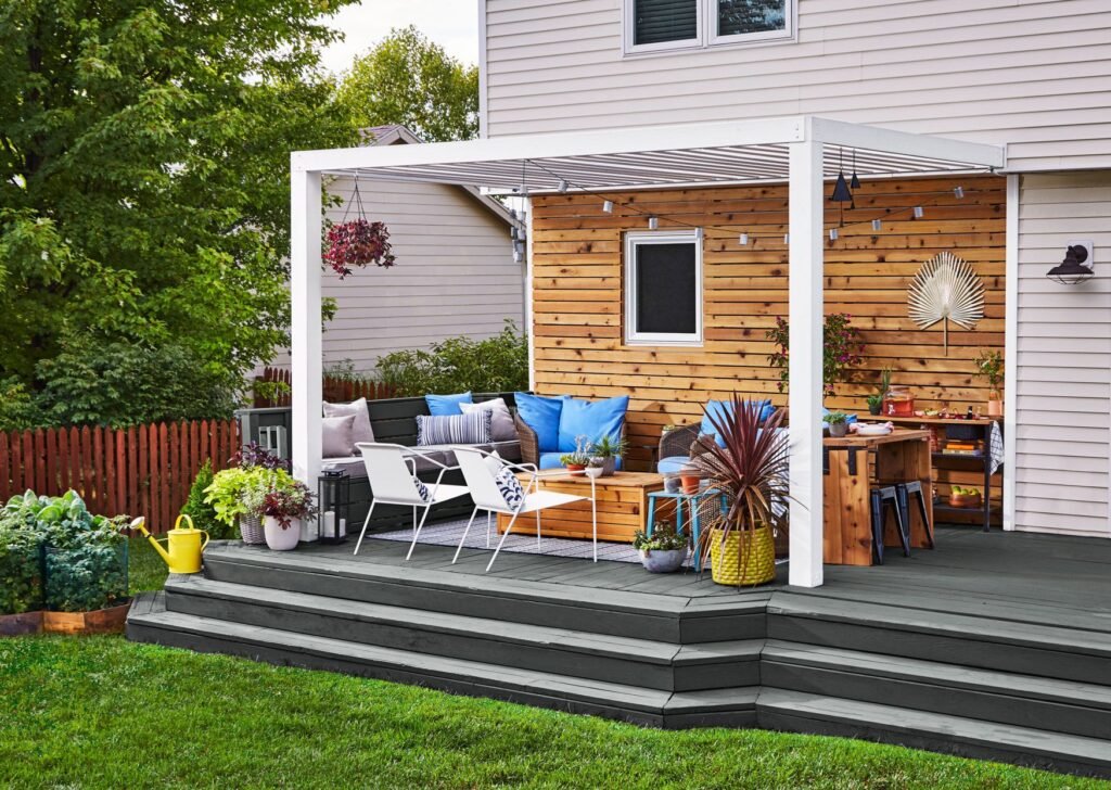 Create Decking in a Small Garden