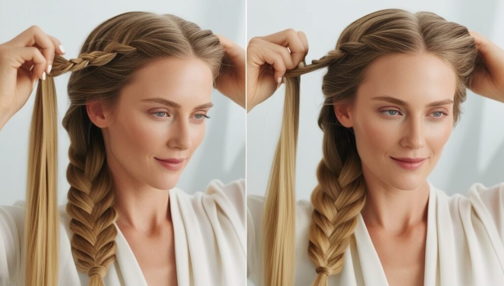 Loose Braid hairstyle