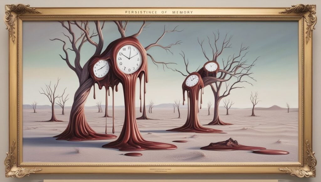 The Persistence of Memory by Salvador Dalí