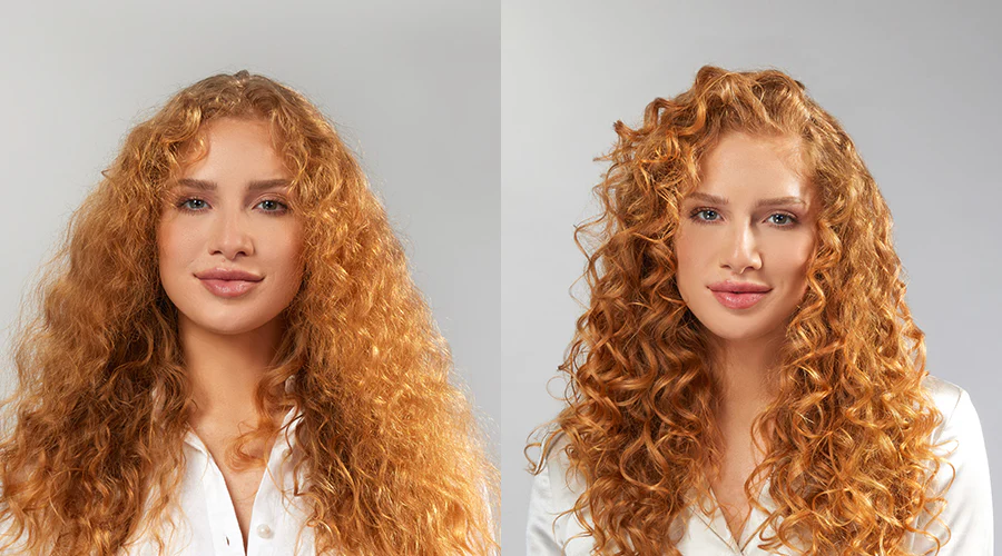 Curly (Type 3) and coil (Type 4) hair