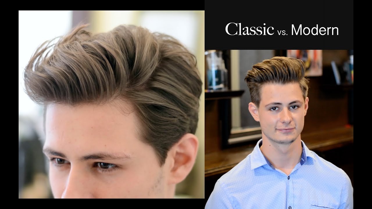 Classic side part 